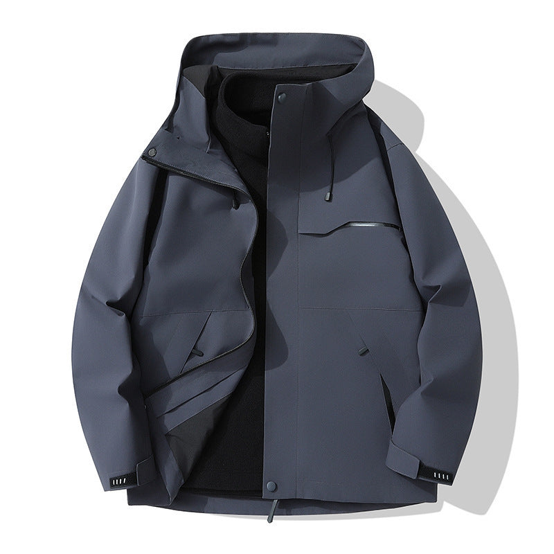 Manteau Coton Imperméable Homme – Coupe-vent & Résistant aux Intempéries
