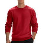 Sweatshirt en Molleton Homme – Col Rond & Coupe Décontractée