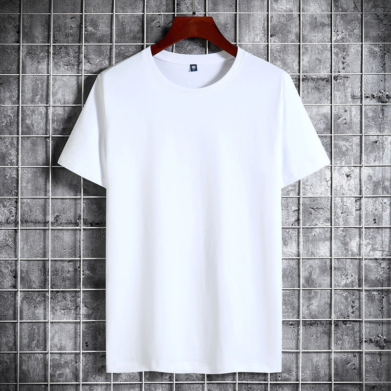 T-shirt Coton Couleur Unie Homme – Col Rond & Coupe Classique
