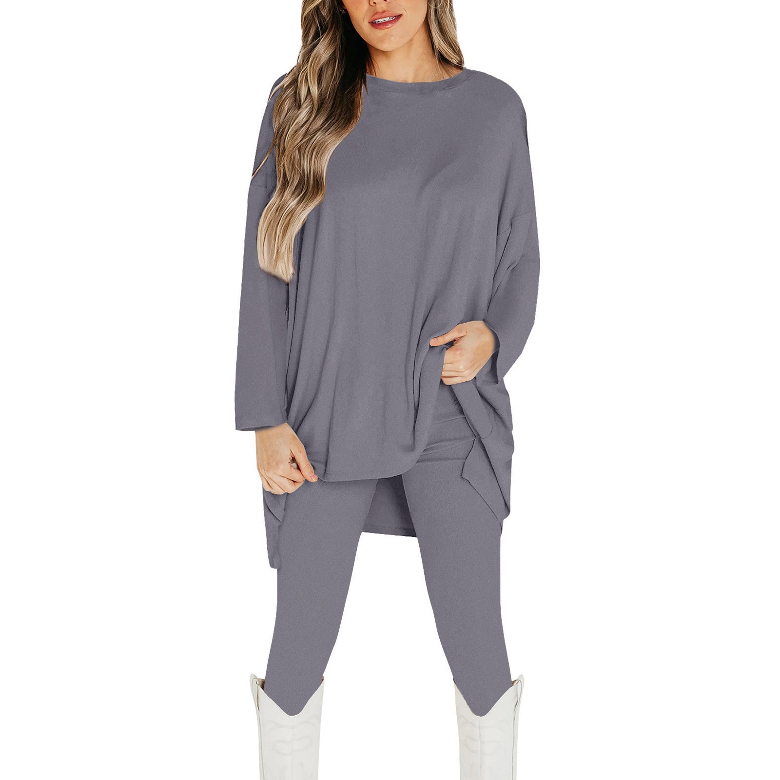 Ensemble tricoté féminin "Fresh Sweet" – Polyester décontracté