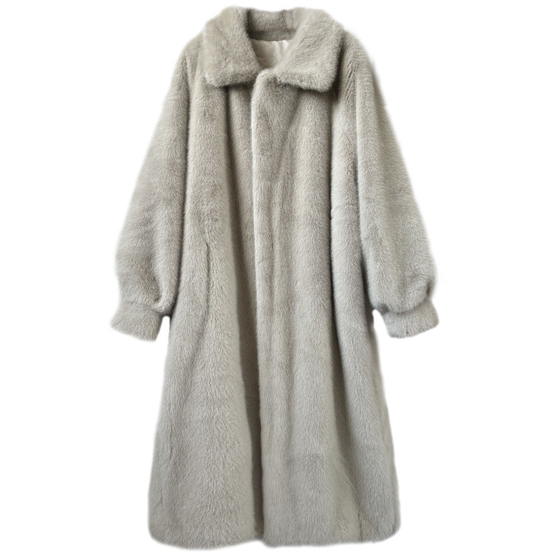 Veste avec Fourrure pour Femme – Élégance Hivernale