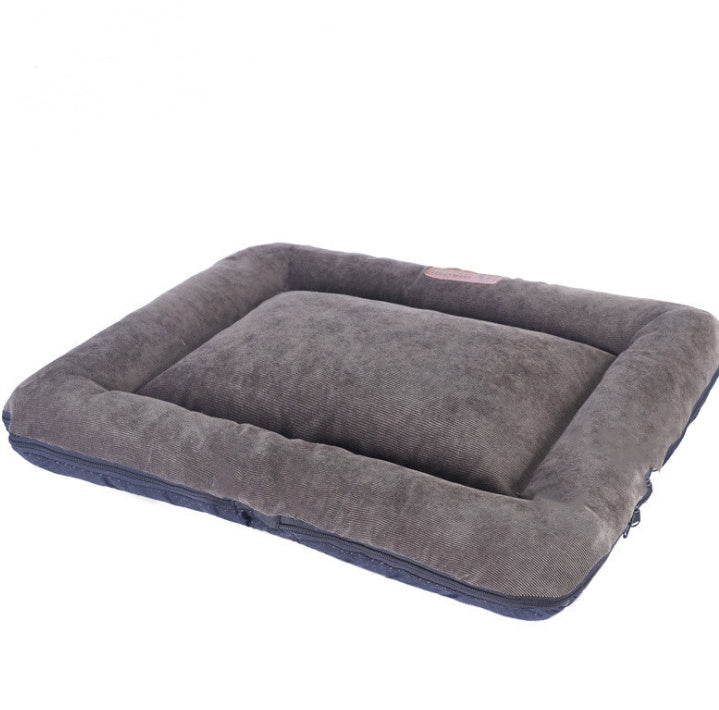 Tapis de Sol en Coton Amovible & Lavable – Confort Quotidien pour Animaux