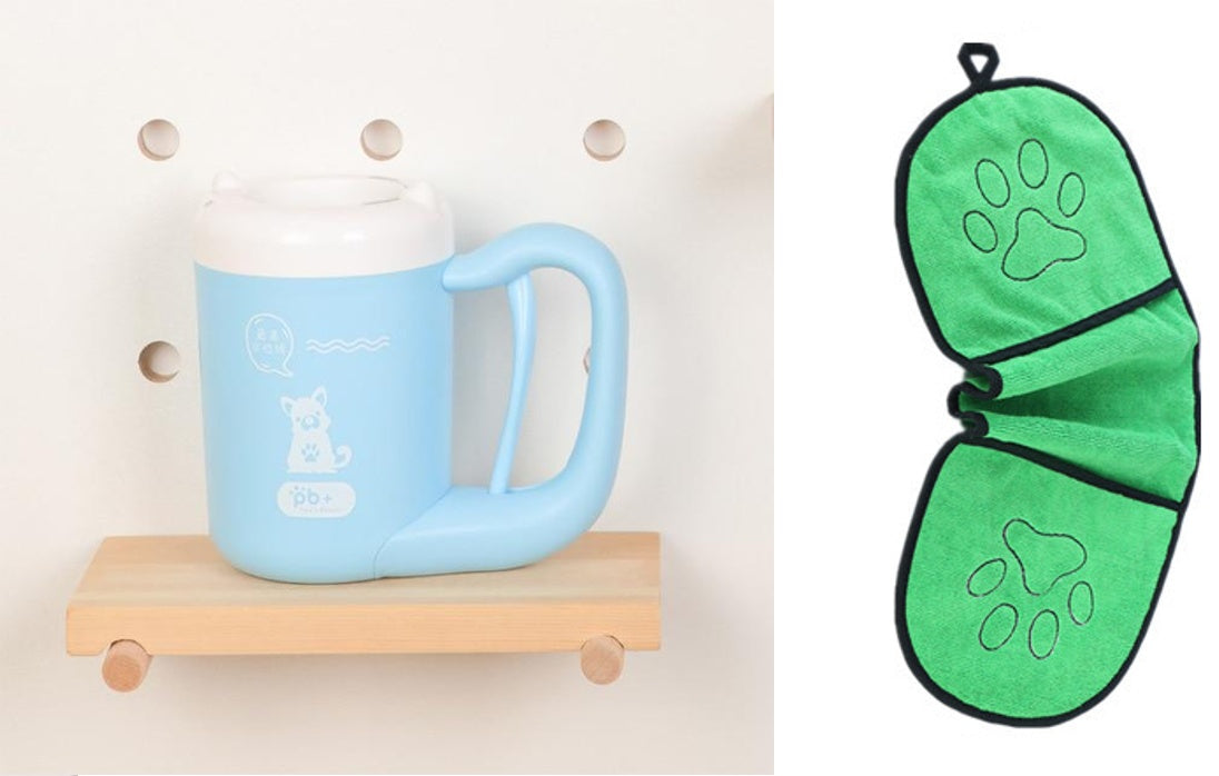 Brosse de Nettoyage pour Pattes de Chien et Chat en Silicone – Entretien Facile & Efficace