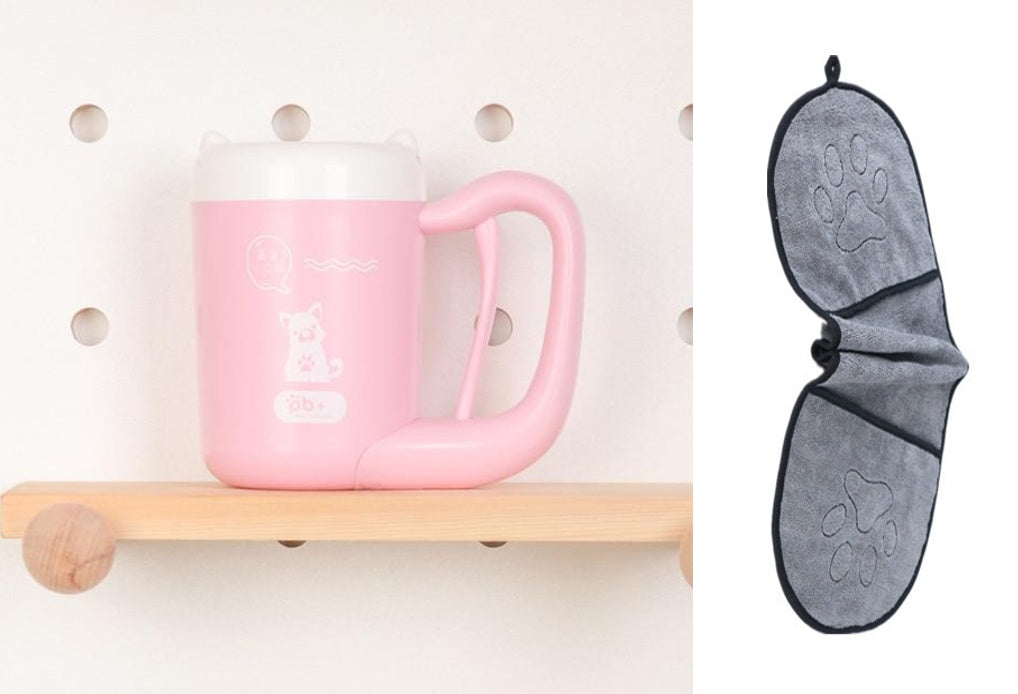 Brosse de Nettoyage pour Pattes de Chien et Chat en Silicone – Entretien Facile & Efficace