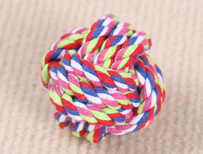 Balle Noeud Molaire en Corde