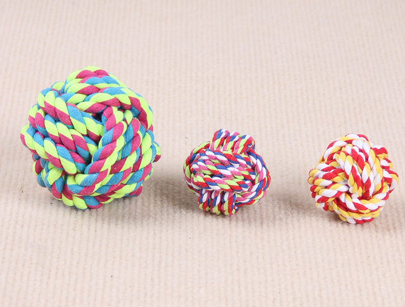 Balle Noeud Molaire en Corde