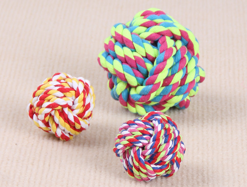 Balle Noeud Molaire en Corde