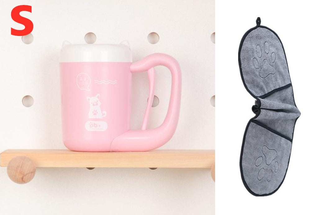 Brosse de Nettoyage pour Pattes de Chien et Chat en Silicone – Entretien Facile & Efficace