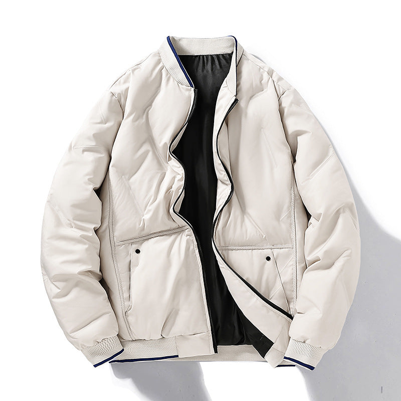 Manteau – Col Montant & Coupe Décontractée