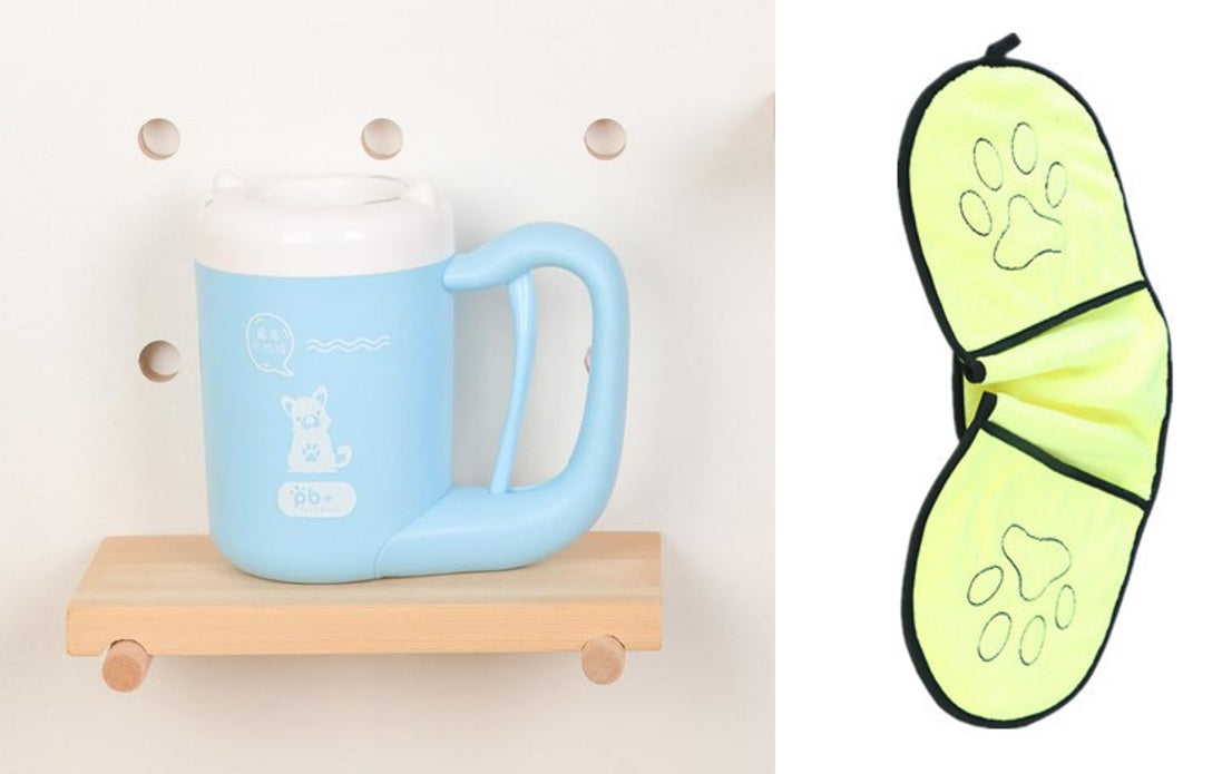 Brosse de Nettoyage pour Pattes de Chien et Chat en Silicone – Entretien Facile & Efficace