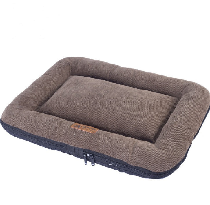 Tapis de Sol en Coton Amovible & Lavable – Confort Quotidien pour Animaux