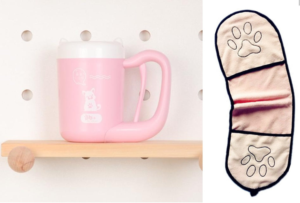 Brosse de Nettoyage pour Pattes de Chien et Chat en Silicone – Entretien Facile & Efficace