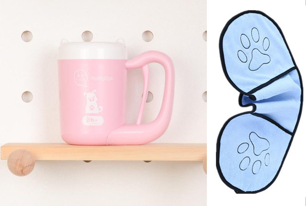 Brosse de Nettoyage pour Pattes de Chien et Chat en Silicone – Entretien Facile & Efficace