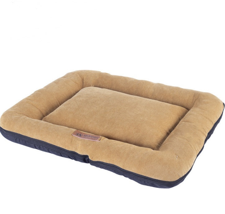 Tapis de Sol en Coton Amovible & Lavable – Confort Quotidien pour Animaux