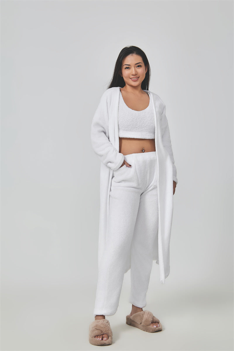 Ensemble Pyjama 3 Pièces Femme – Hiver Douillet