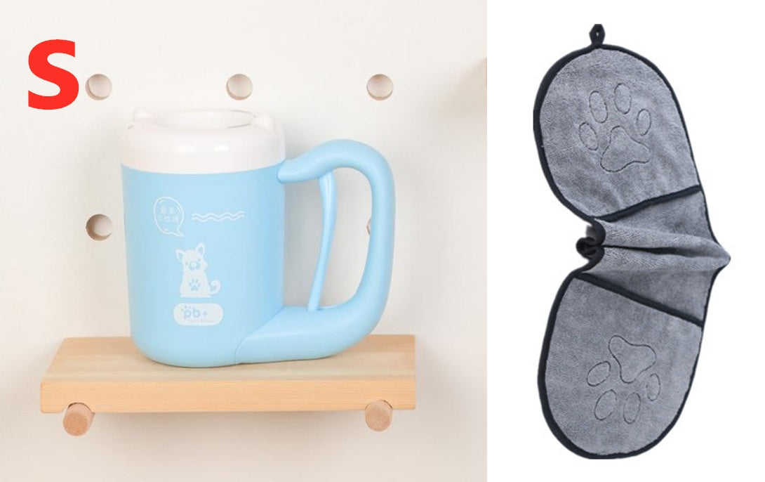 Brosse de Nettoyage pour Pattes de Chien et Chat en Silicone – Entretien Facile & Efficace