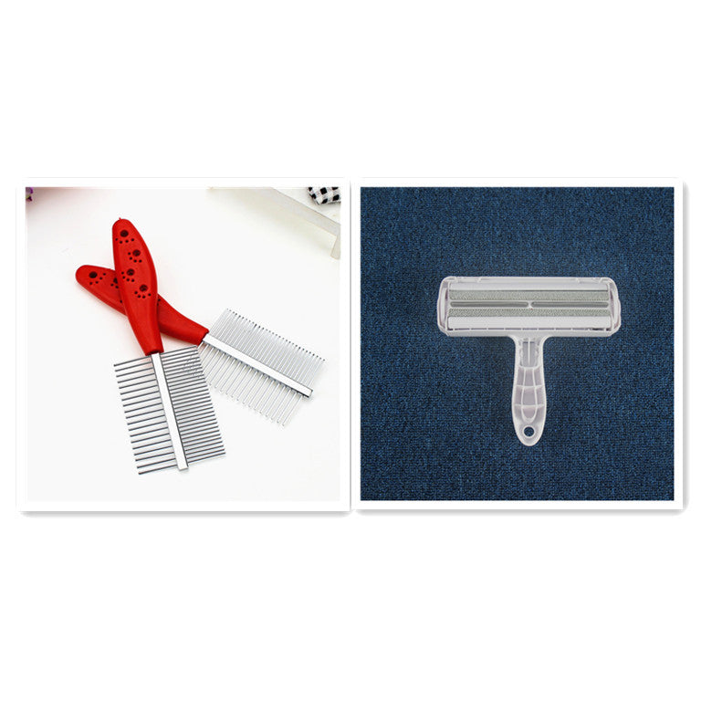 Brosse de Toilettage 3-en-1 pour Animaux