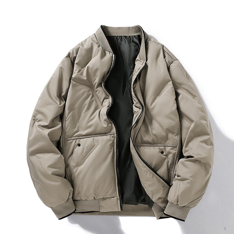 Manteau – Col Montant & Coupe Décontractée