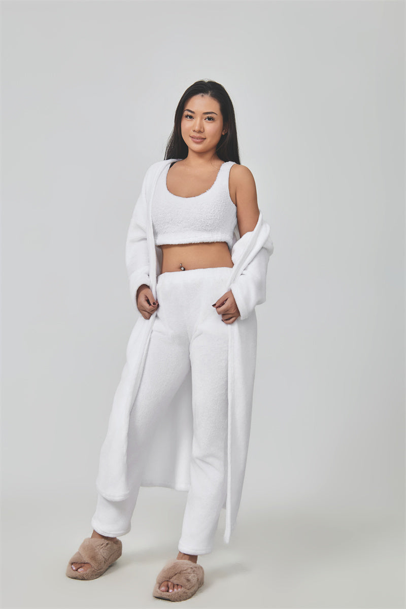 Ensemble Pyjama 3 Pièces Femme – Hiver Douillet