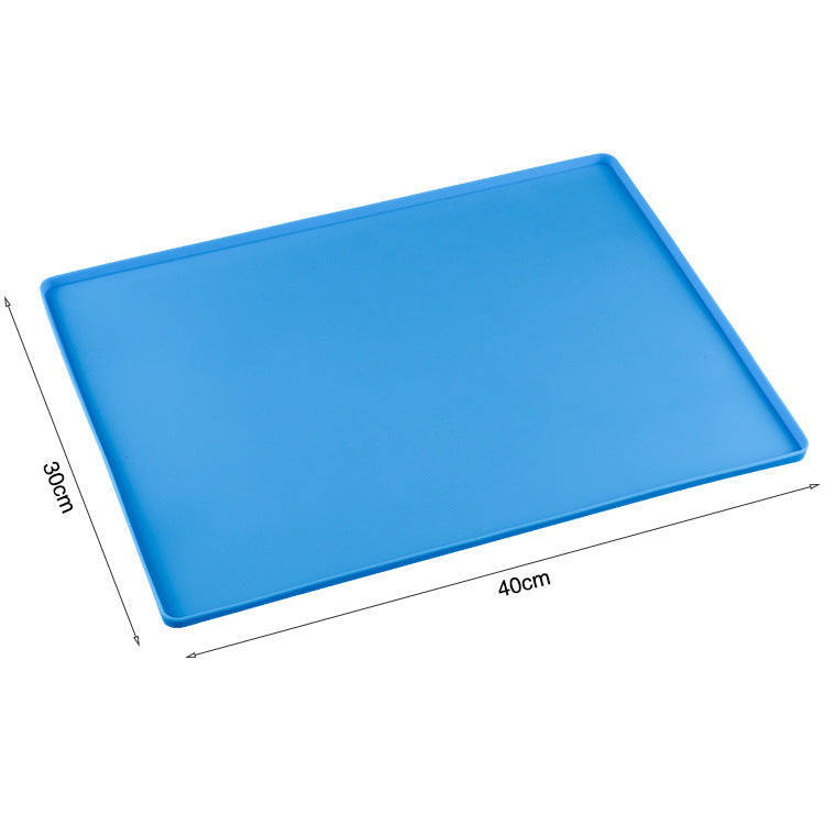 Tapis Silicone Pliable pour Animaux – Confort et Propreté