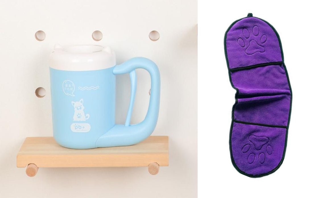 Brosse de Nettoyage pour Pattes de Chien et Chat en Silicone – Entretien Facile & Efficace