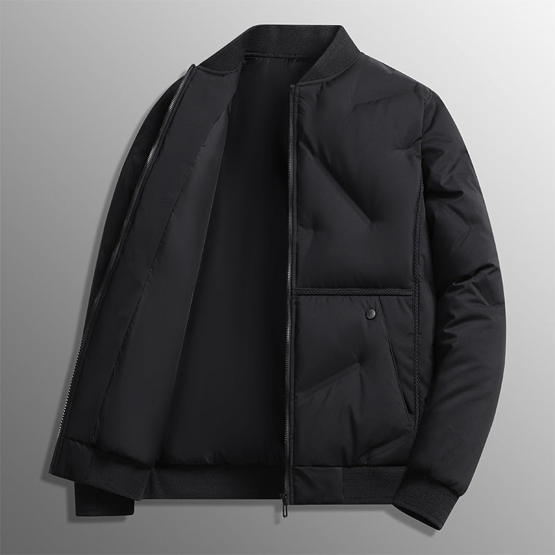 Manteau – Col Montant & Coupe Décontractée