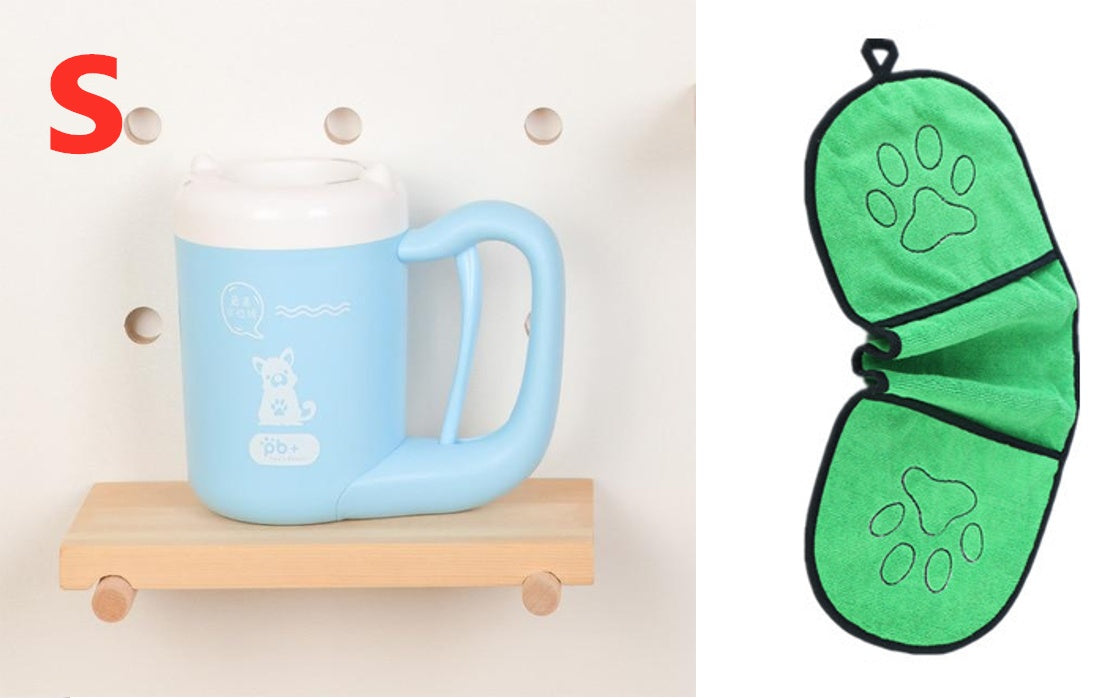 Brosse de Nettoyage pour Pattes de Chien et Chat en Silicone – Entretien Facile & Efficace