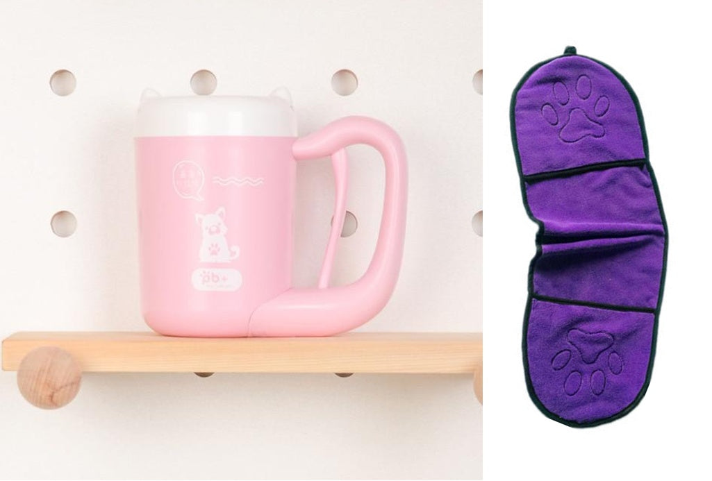 Brosse de Nettoyage pour Pattes de Chien et Chat en Silicone – Entretien Facile & Efficace