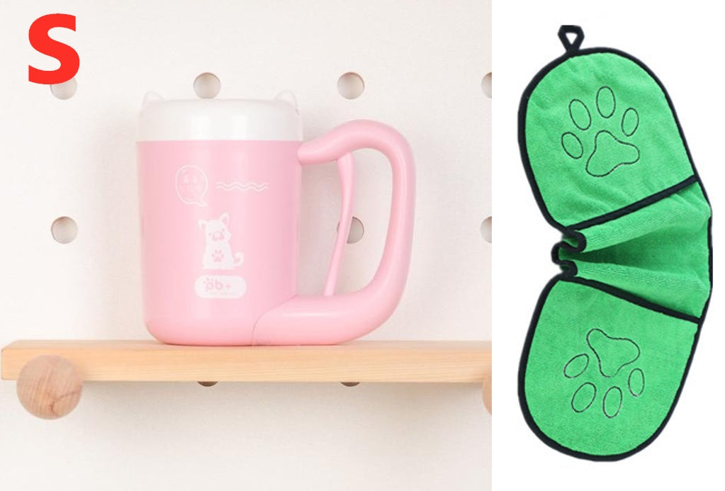 Brosse de Nettoyage pour Pattes de Chien et Chat en Silicone – Entretien Facile & Efficace