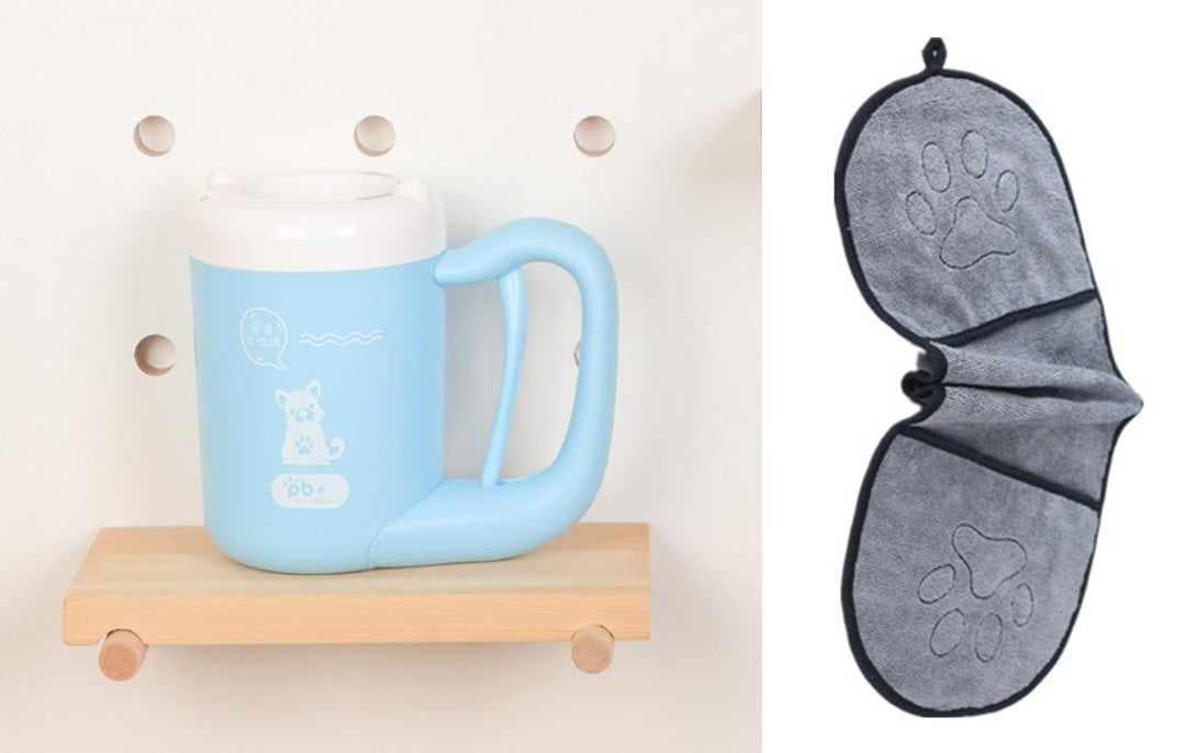 Brosse de Nettoyage pour Pattes de Chien et Chat en Silicone – Entretien Facile & Efficace