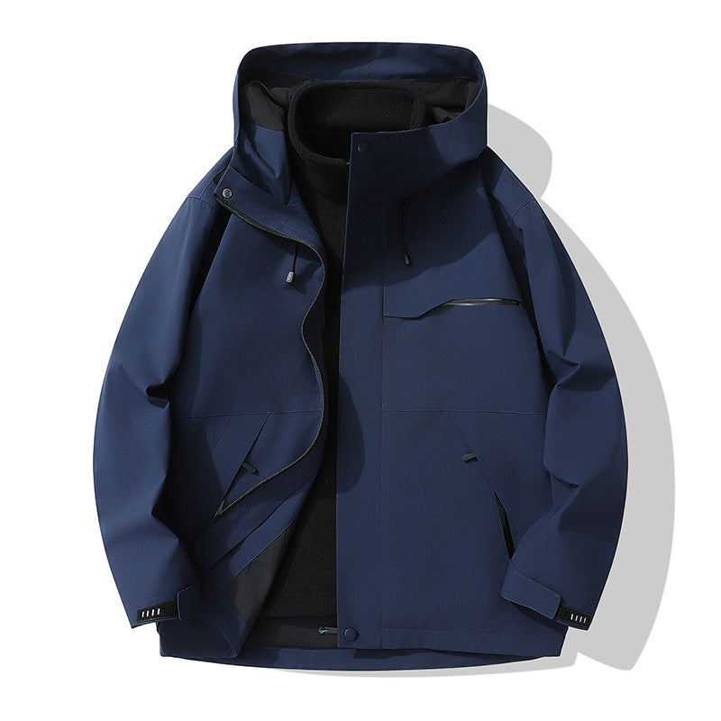 Manteau Coton Imperméable Homme – Coupe-vent & Résistant aux Intempéries