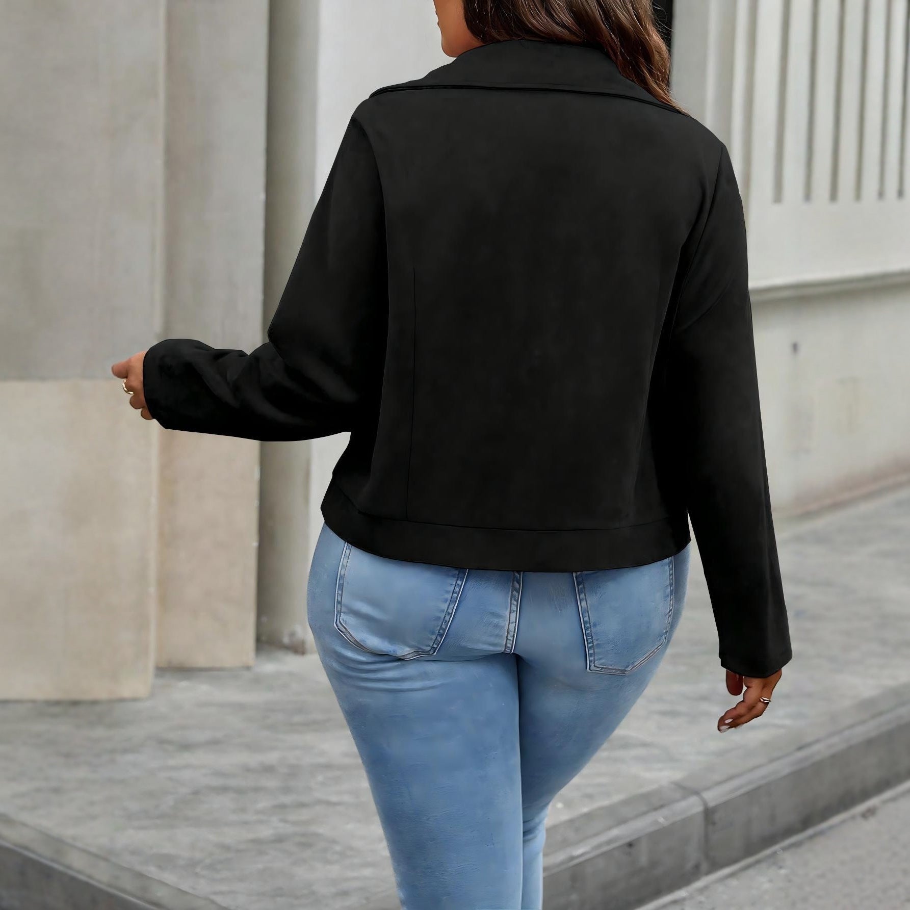 Veste à Manches Longues Femme – Élégance et Confort