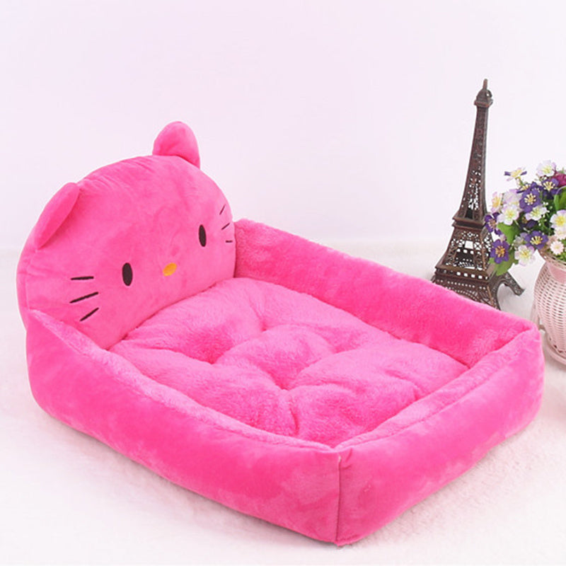 Lit / Canapé d’Hiver Douillet pour Chiots & Chats – Lavable & Confortable