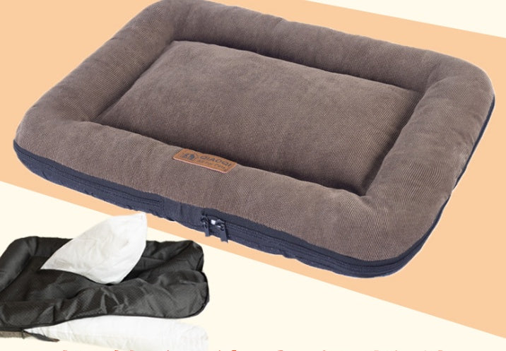 Tapis de Sol en Coton Amovible & Lavable – Confort Quotidien pour Animaux