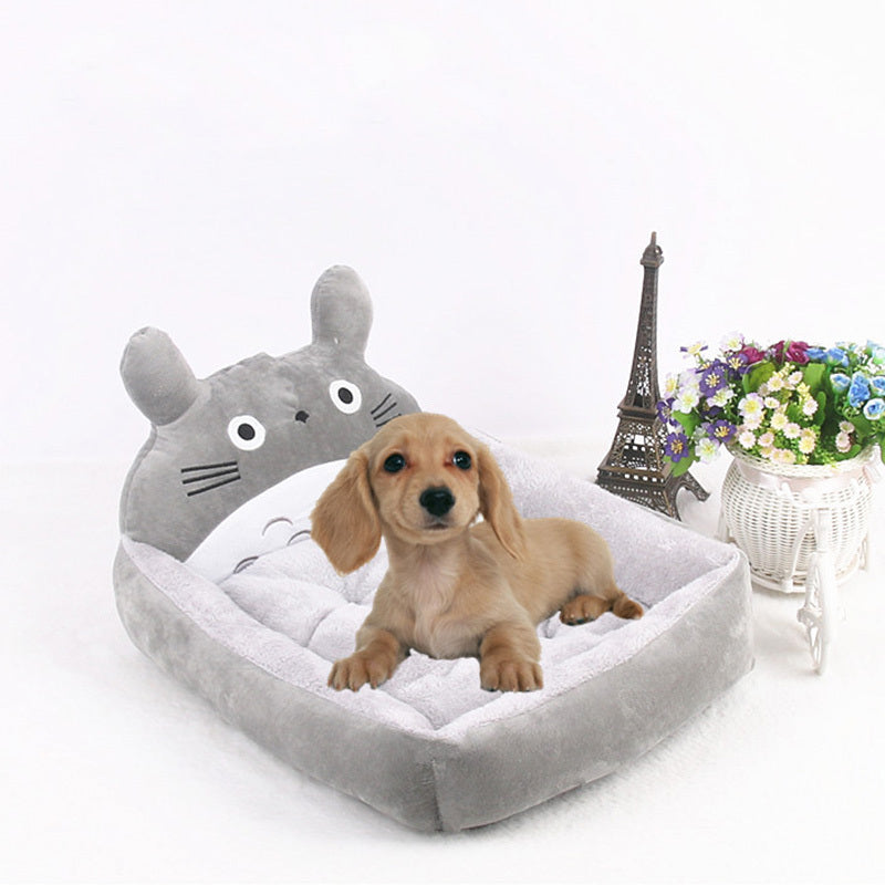 Lit / Canapé d’Hiver Douillet pour Chiots & Chats – Lavable & Confortable