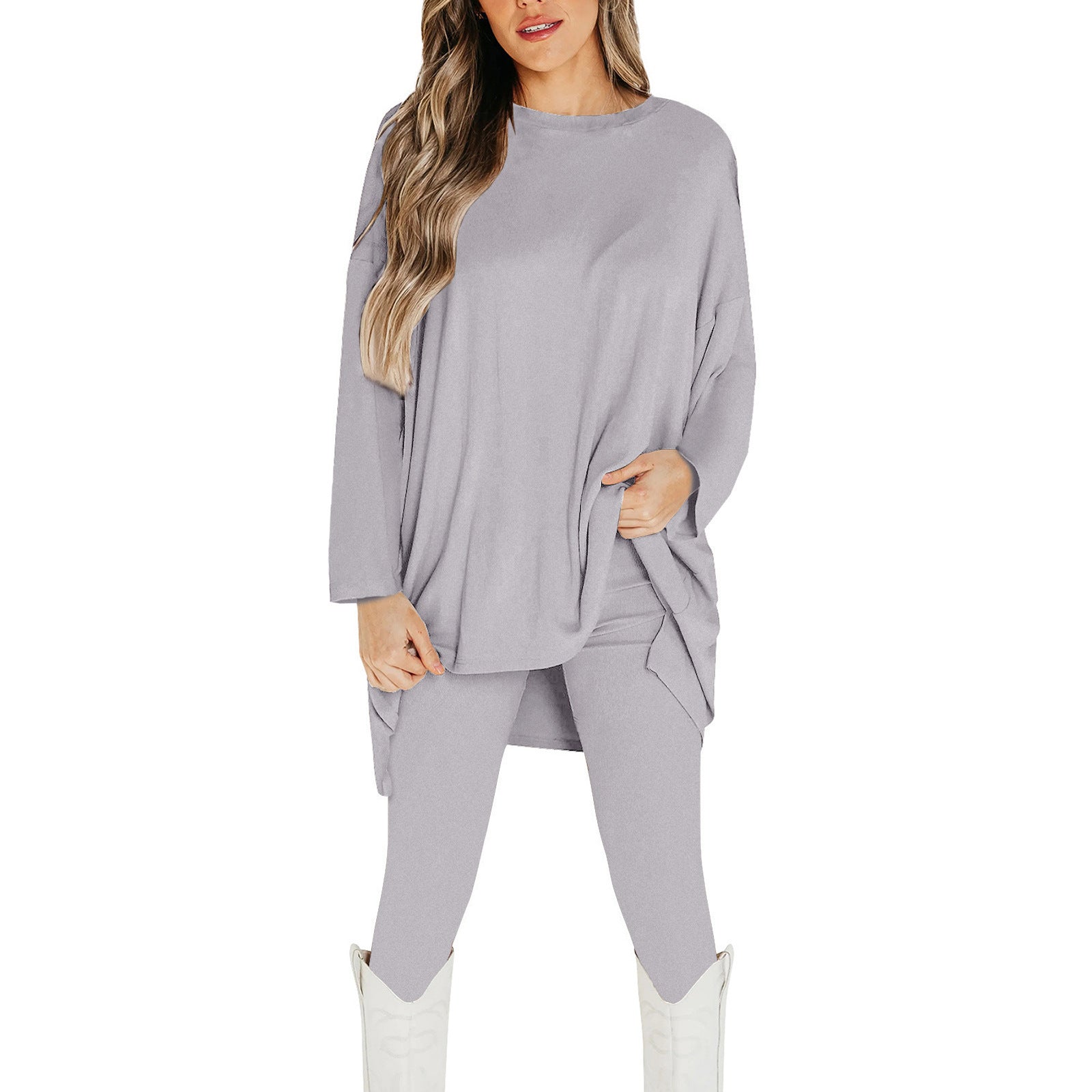 Ensemble tricoté féminin "Fresh Sweet" – Polyester décontracté