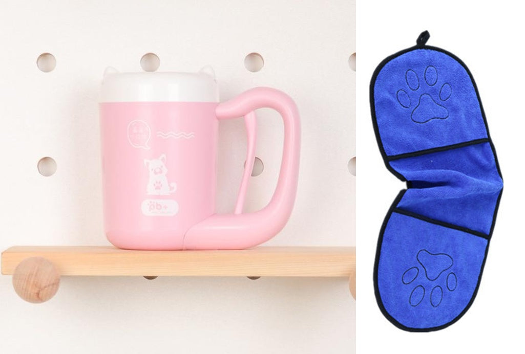 Brosse de Nettoyage pour Pattes de Chien et Chat en Silicone – Entretien Facile & Efficace