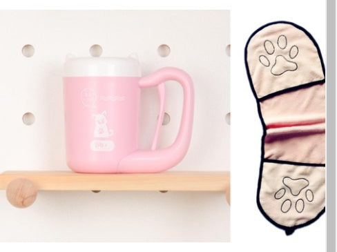 Brosse de Nettoyage pour Pattes de Chien et Chat en Silicone – Entretien Facile & Efficace