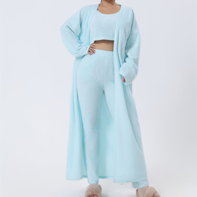 Ensemble Pyjama 3 Pièces Femme – Hiver Douillet