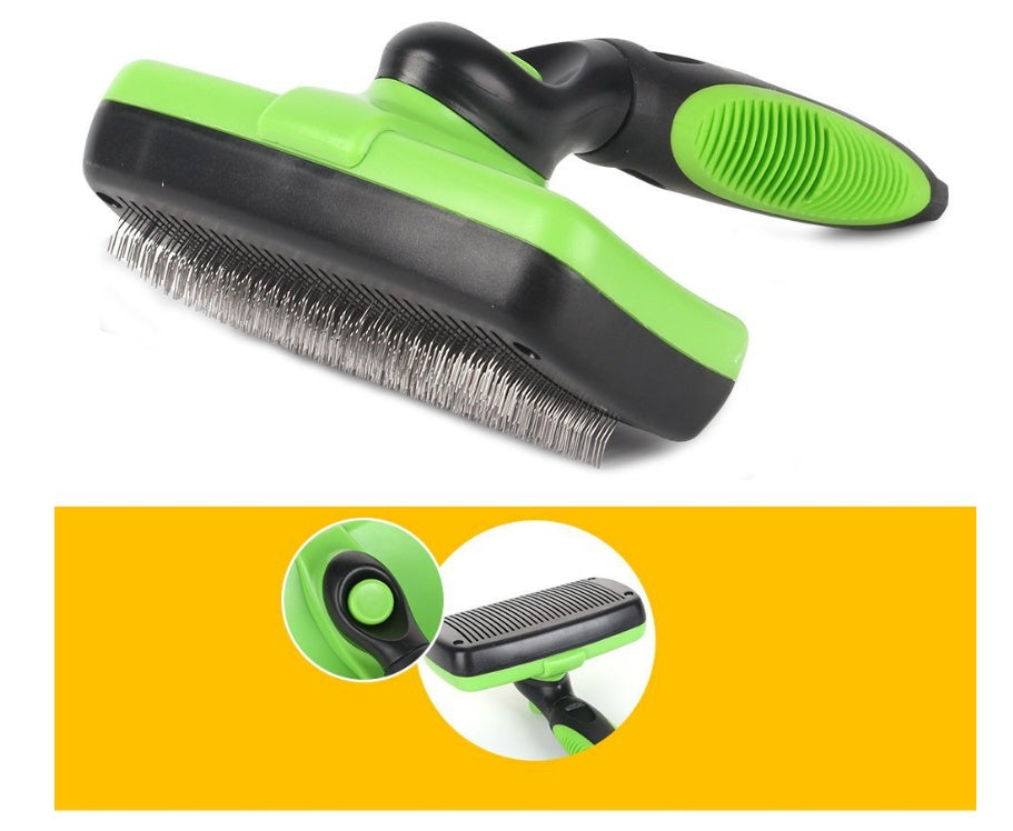 Brosse Auto-Nettoyante pour Chiens & Chats – Démêlage Efficace & Entretien Facile