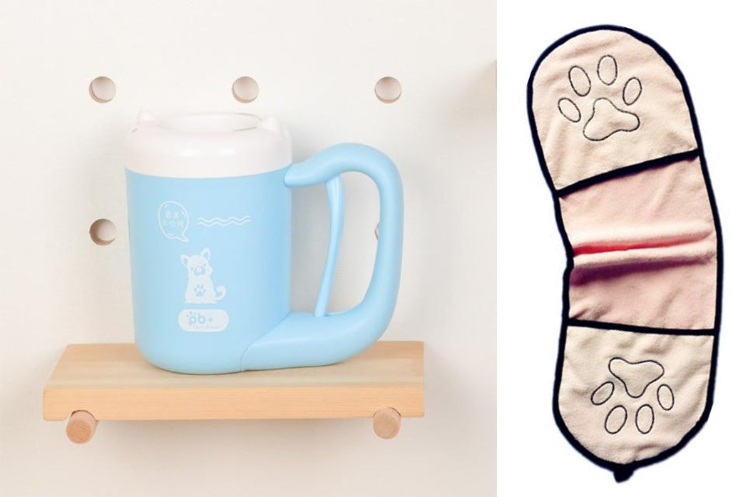 Brosse de Nettoyage pour Pattes de Chien et Chat en Silicone – Entretien Facile & Efficace