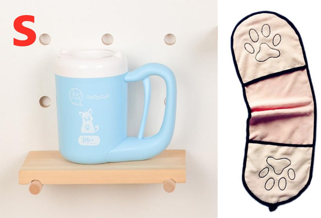 Brosse de Nettoyage pour Pattes de Chien et Chat en Silicone – Entretien Facile & Efficace