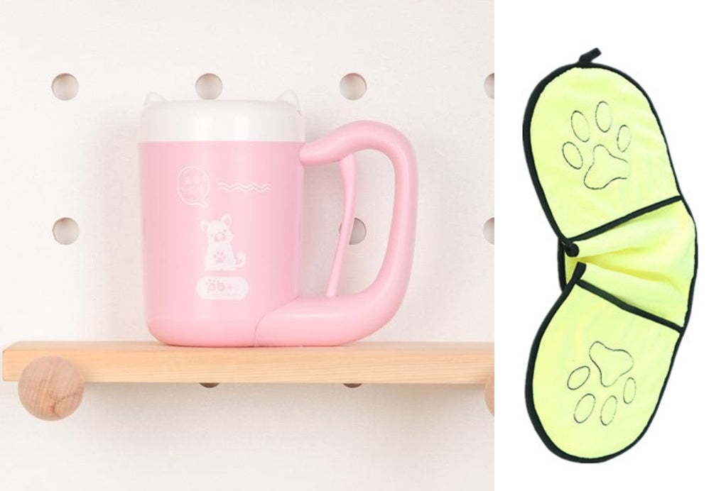 Brosse de Nettoyage pour Pattes de Chien et Chat en Silicone – Entretien Facile & Efficace