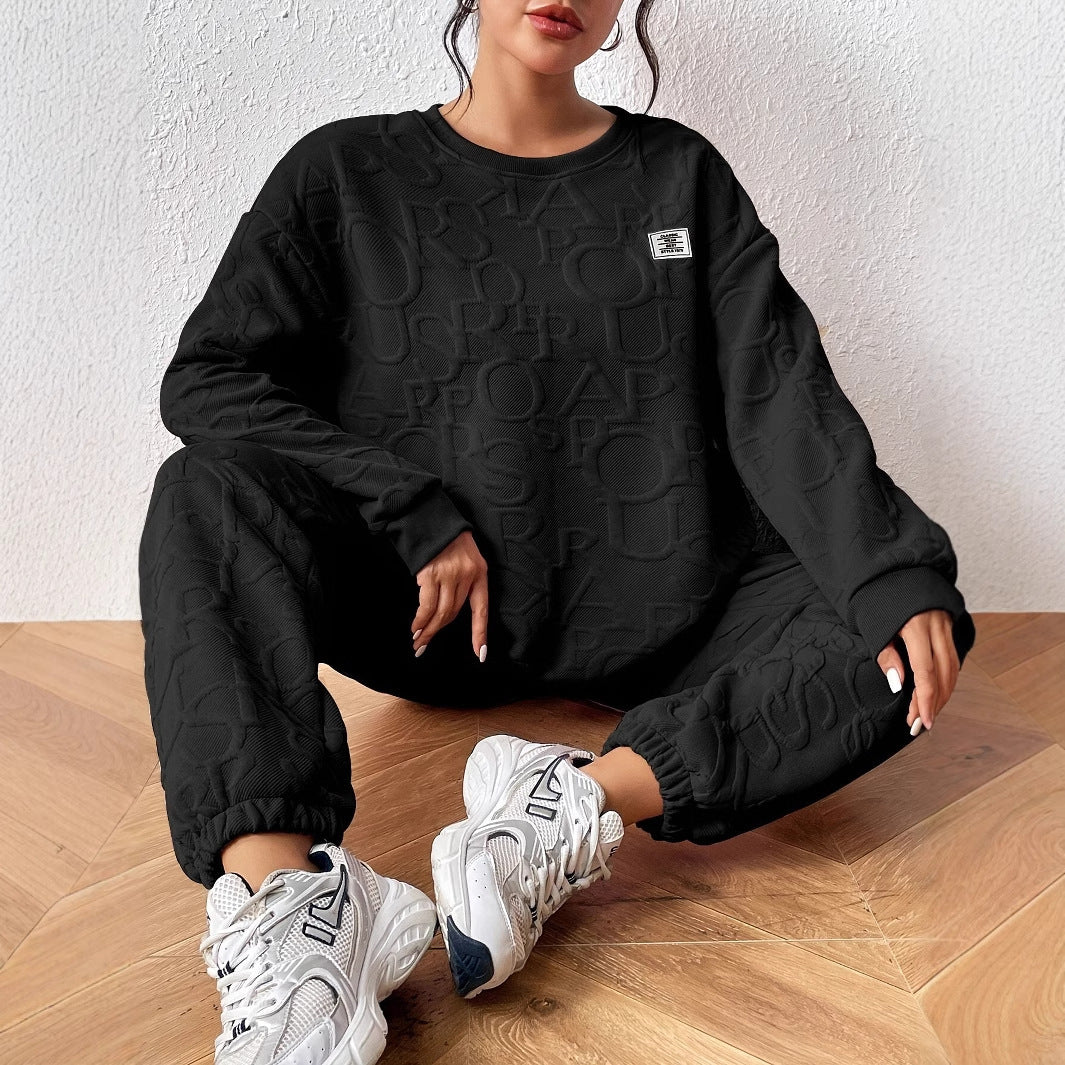 Ensemble 2 pièces femme confortable sport mode décontractée