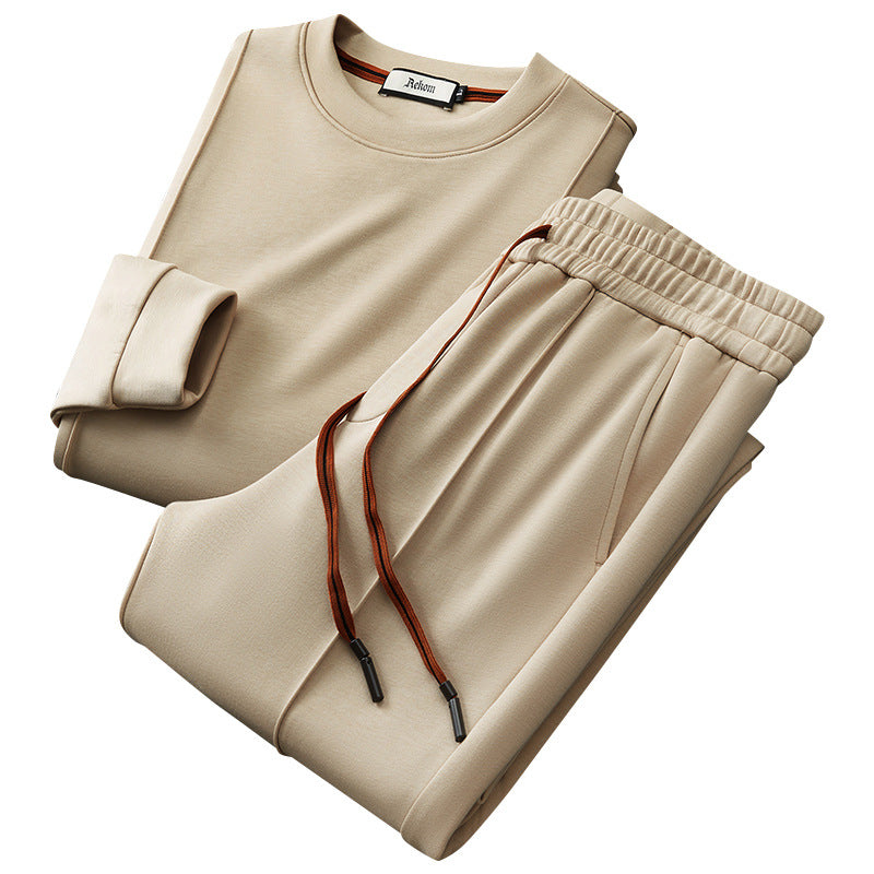 Ensemble Décontracté Homme avec Pull à Col Rond