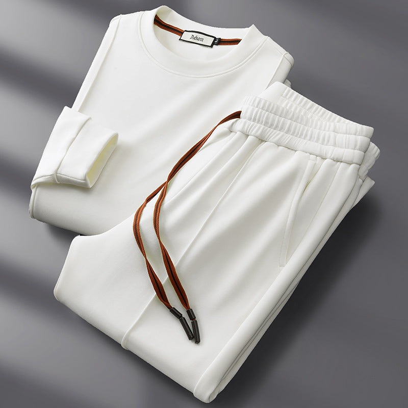 Ensemble Décontracté Homme avec Pull à Col Rond