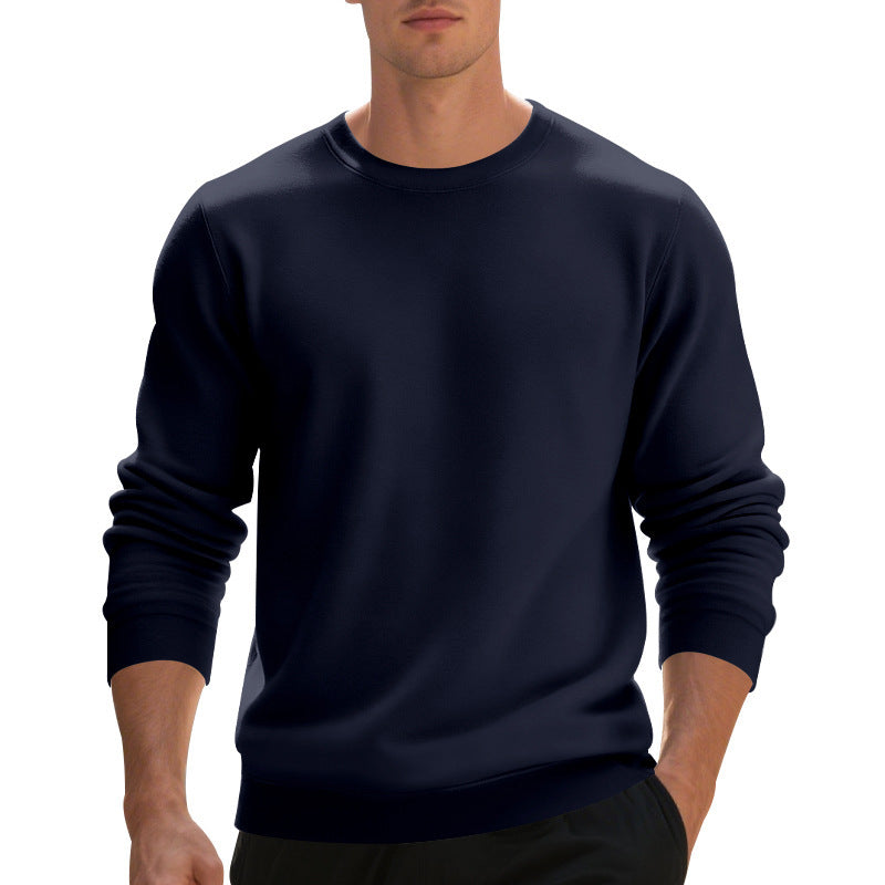 Sweatshirt en Molleton Homme – Col Rond & Coupe Décontractée