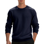 Sweatshirt en Molleton Homme – Col Rond & Coupe Décontractée