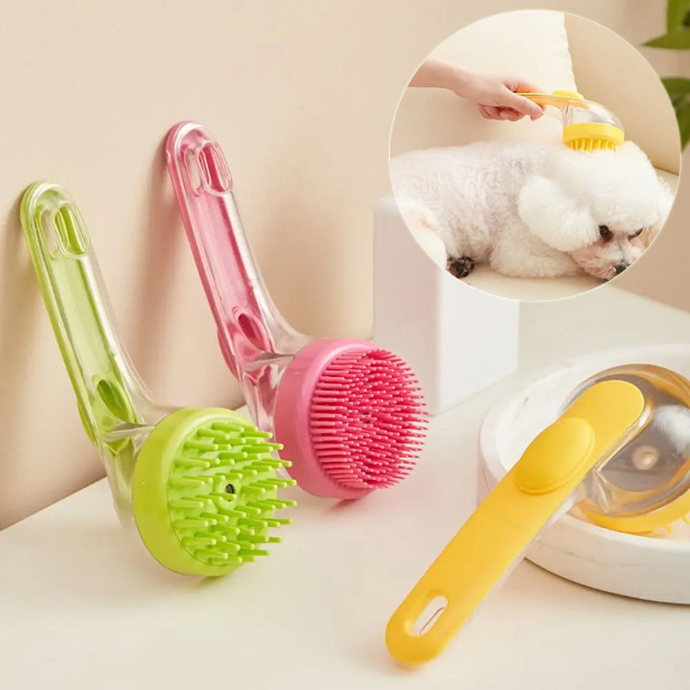 Brosse de Bain Longue Poignée – Nettoyage Facile des Animaux