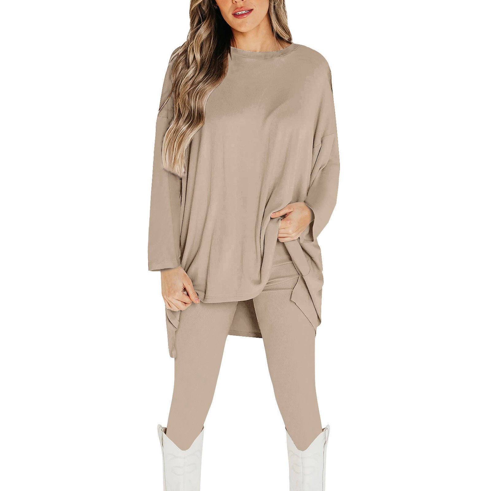 Ensemble tricoté féminin "Fresh Sweet" – Polyester décontracté